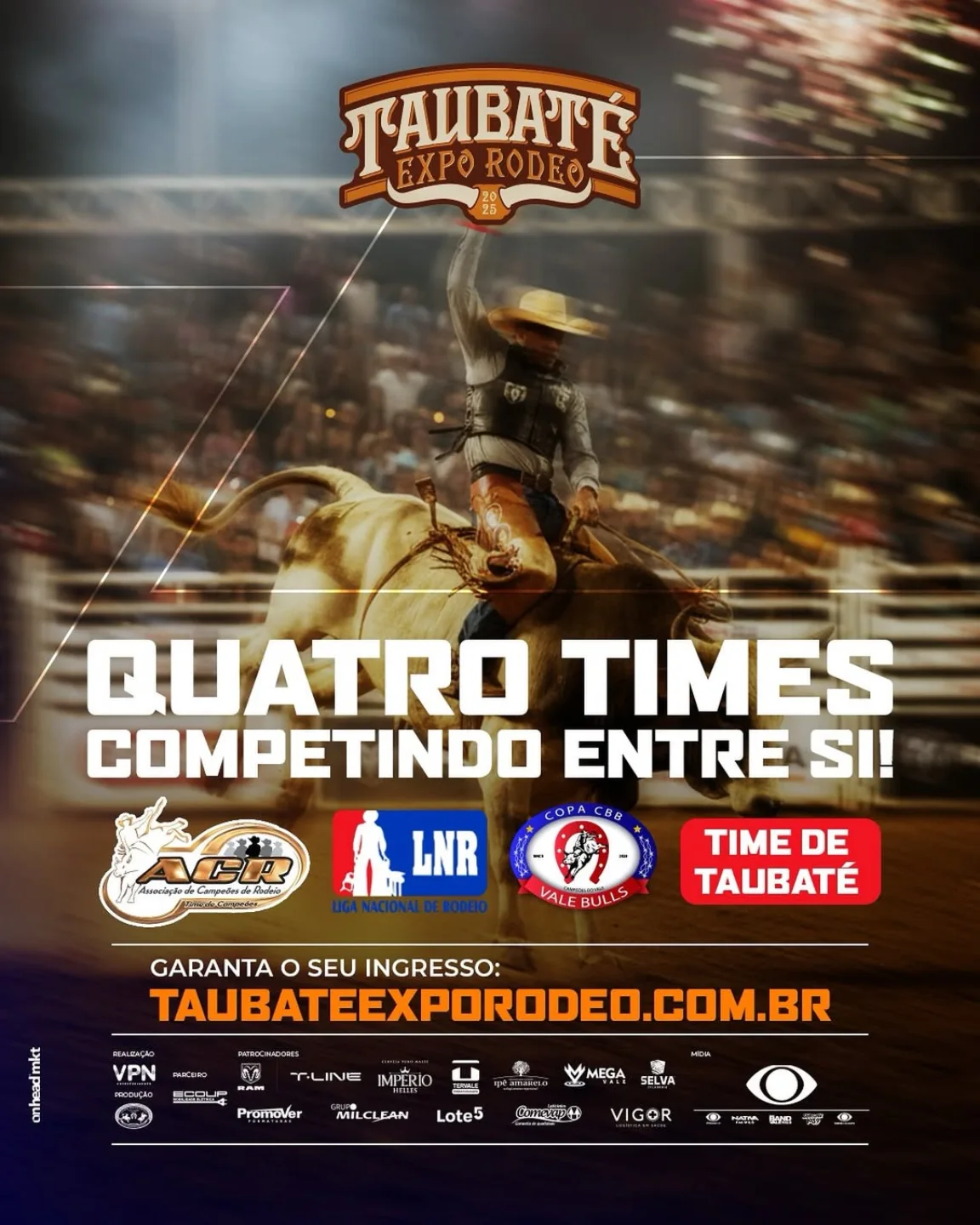 Cia - 🐂 RODEIO DE TIMES - TAUBATÉ EXPO RODEO 🐂 A emoção do rodeio ganha ...