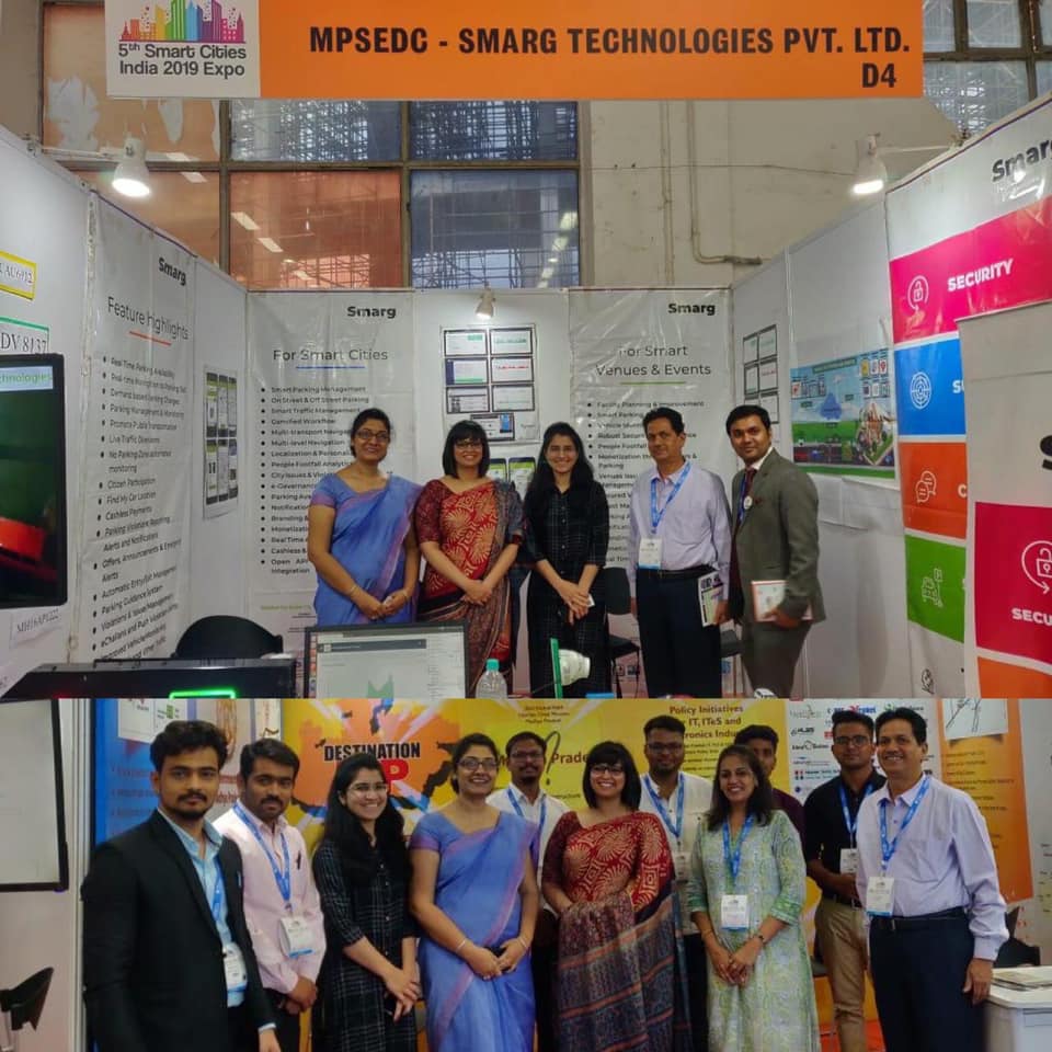 Smarg - SMARG Technologies exhibited Smart Parking,...