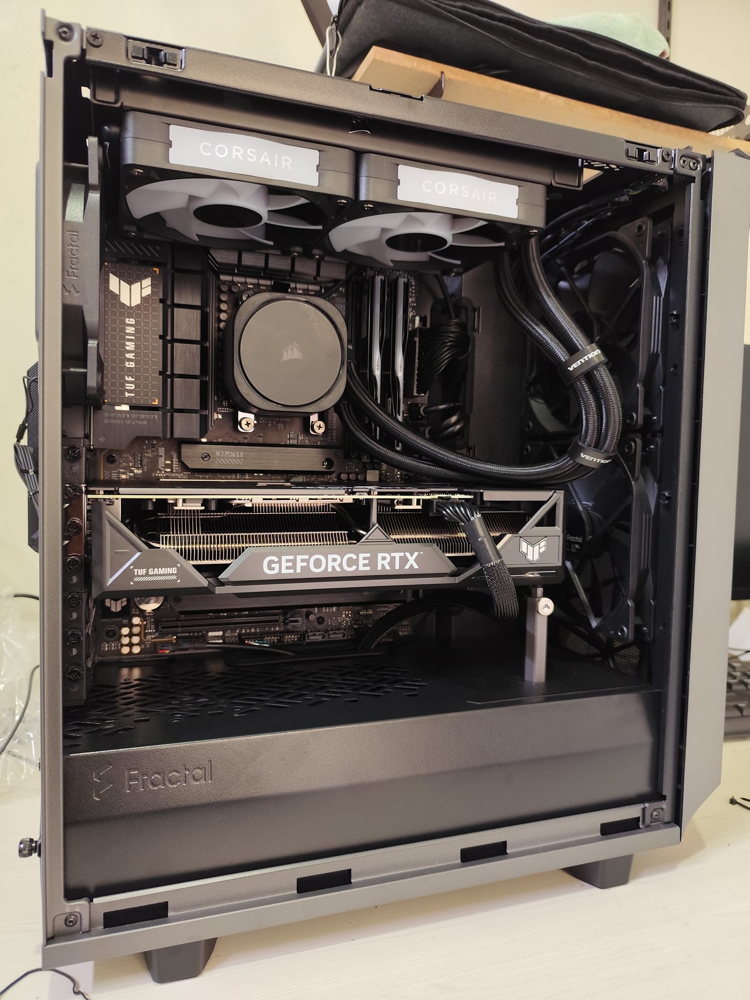 New PC Build with AMD Ryzen 9 9900X and NVIDIA GeForce RTX 3060 Ti