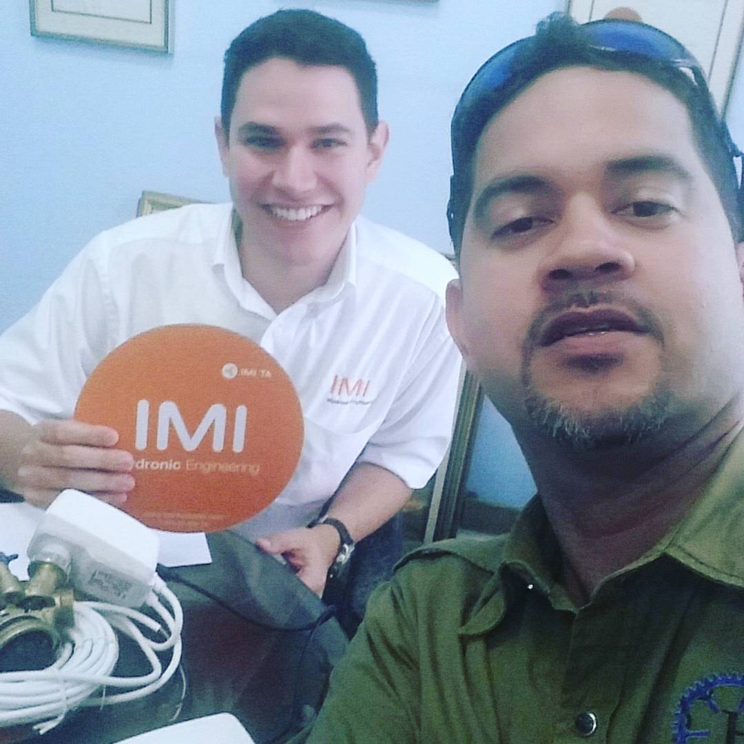 A visit from Luciano... - HTG Engineering Consultants Ltd.