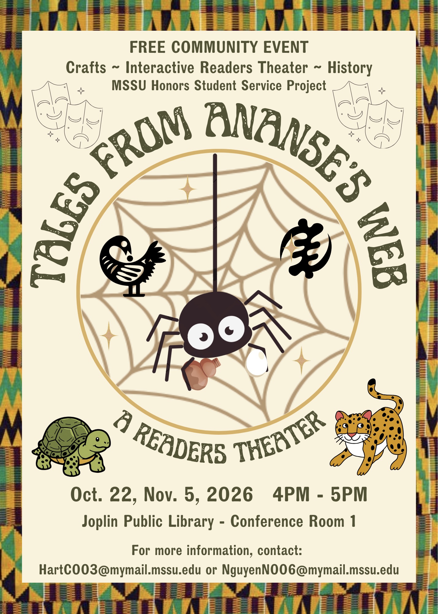 Tales from Ananse’s Web: A Readers Theater