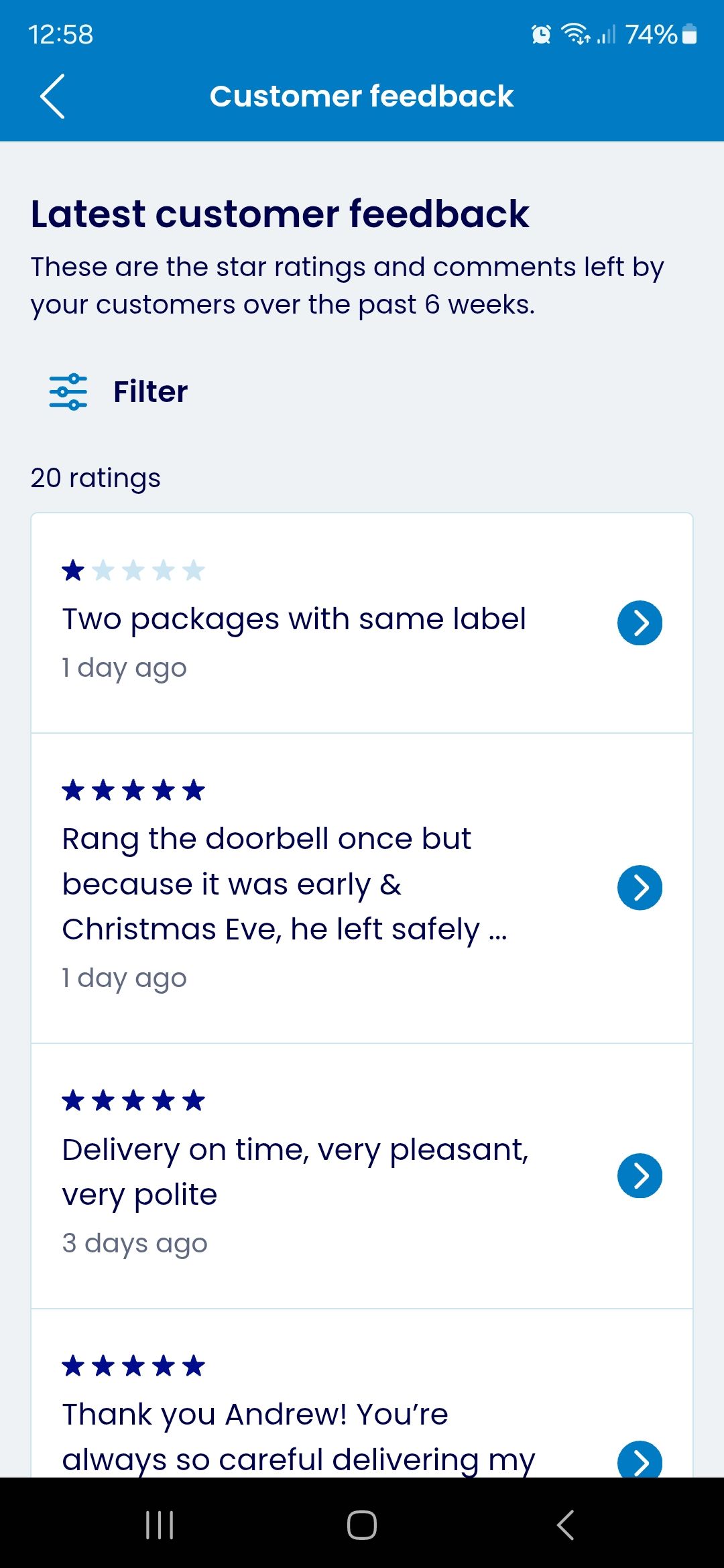 EVRi Couriers Support Group | Next time I wont bother delivering both ...