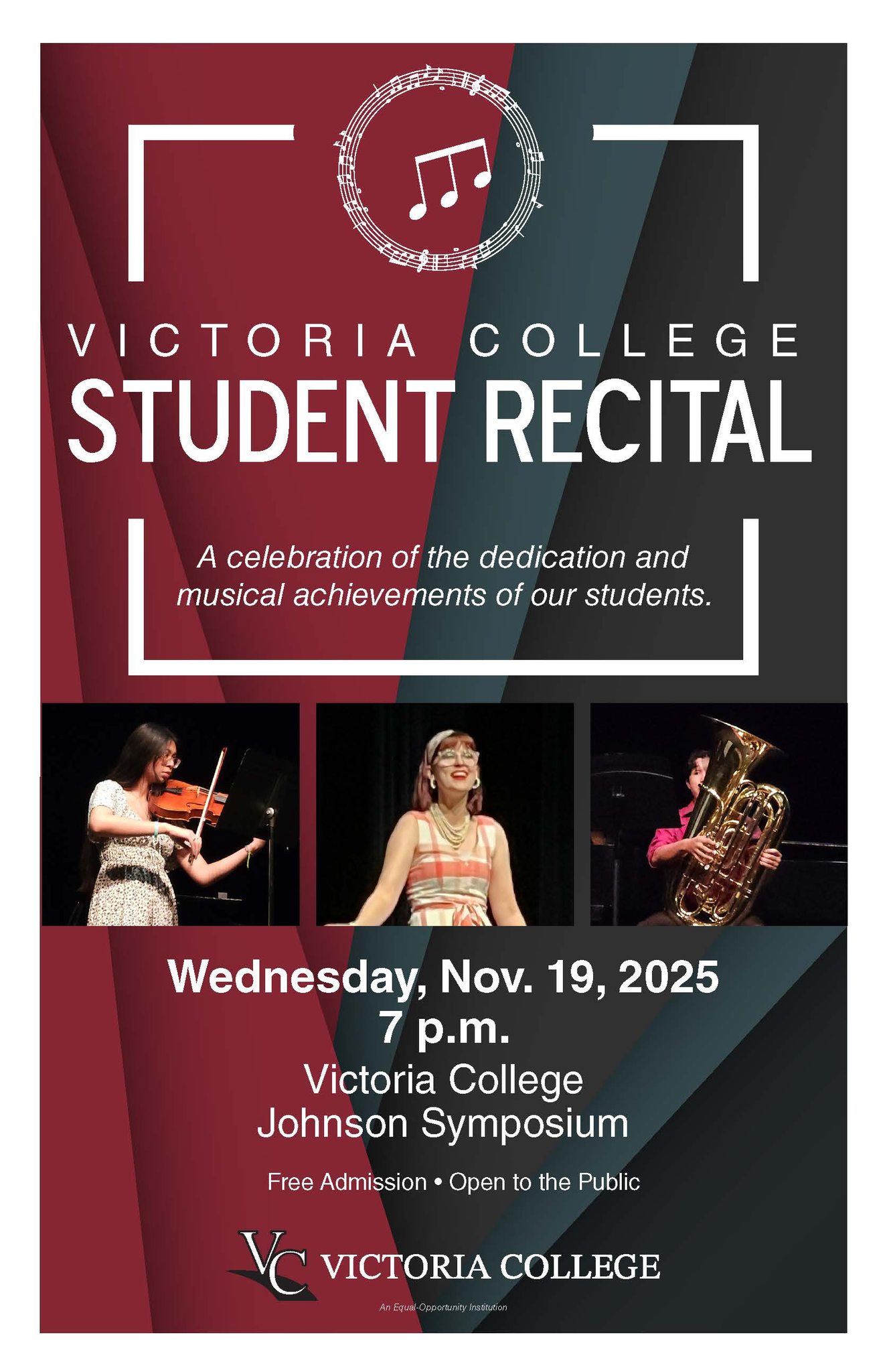 Victoria College Student Recital