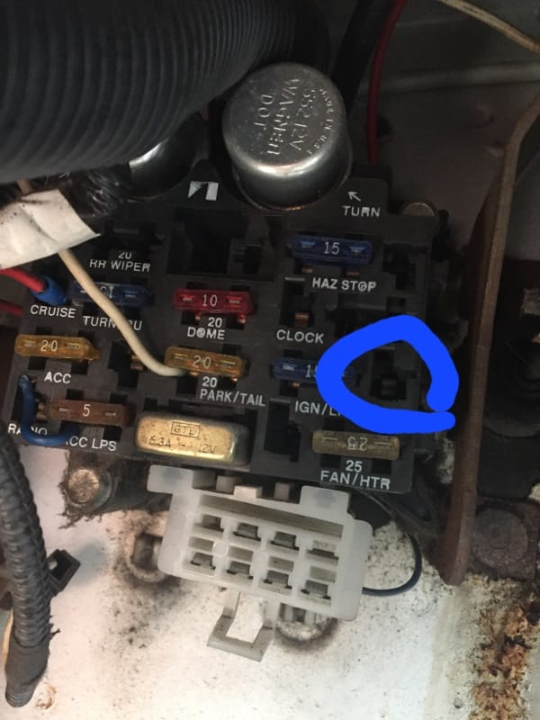 1997 jeep wrangler cigarette lighter fuse One of the 12v power outlets broken? backyard mechanics Which fuse controls the dash