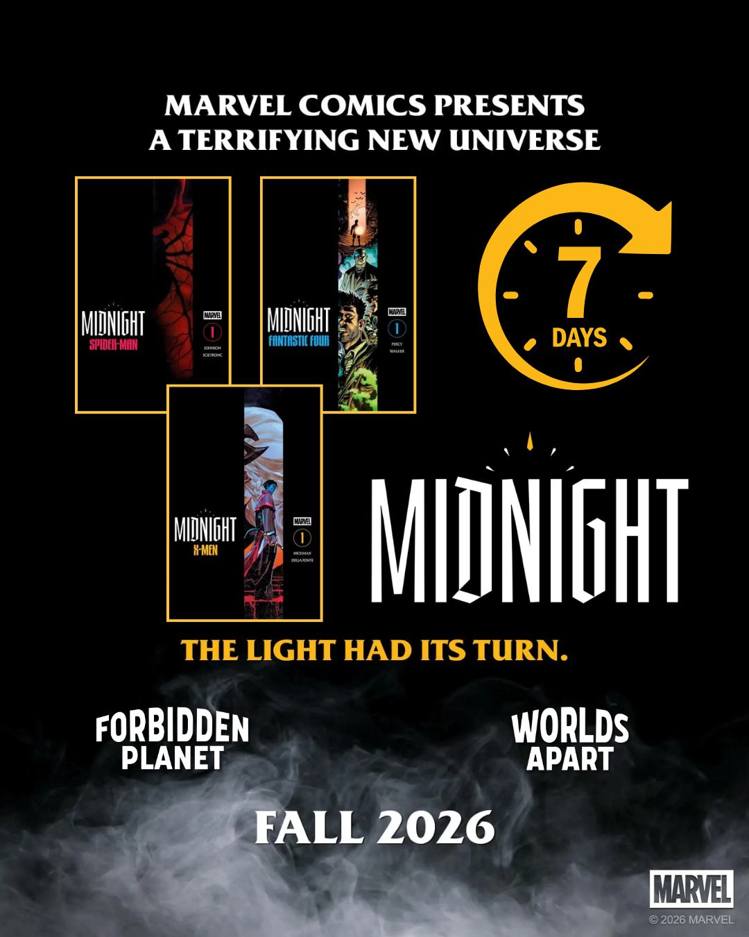 Forbidden - 7 days to go until Midnight arrives! The light had its