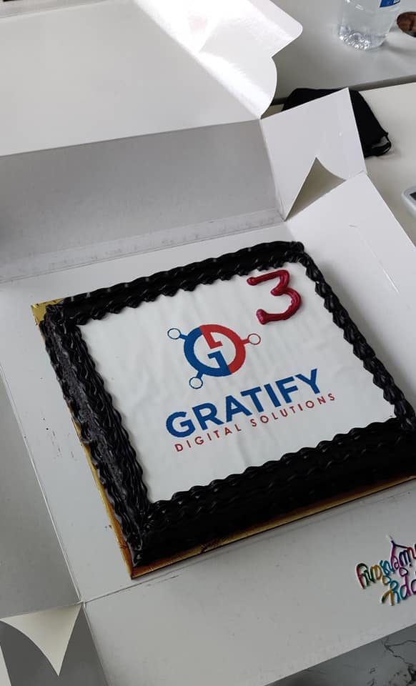 Gratify Digital - Today we turned 3. And what better way...