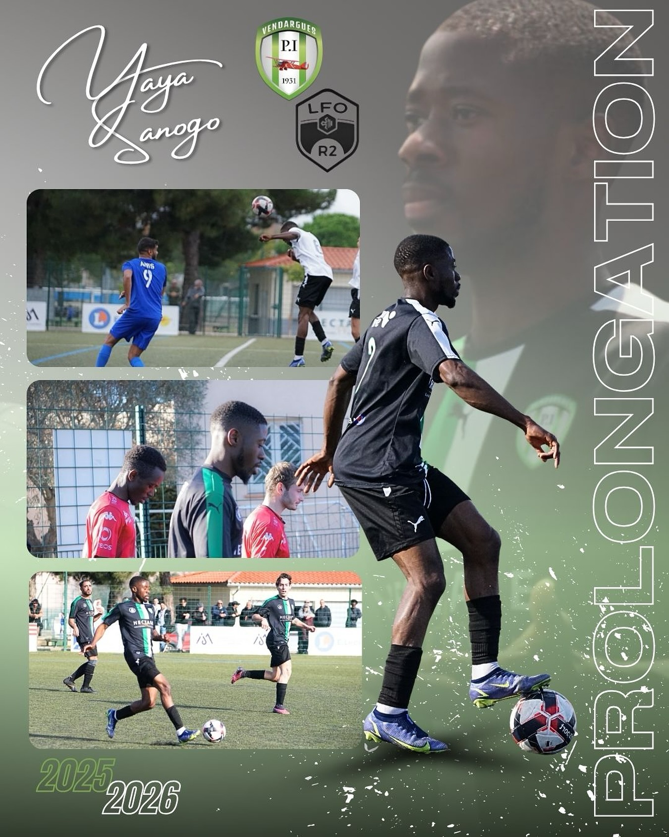PIV - 🔁 PROLONGATION 2025/2026🔁 🫡 YAYA SANOGO prolonge l’aventure avec ...