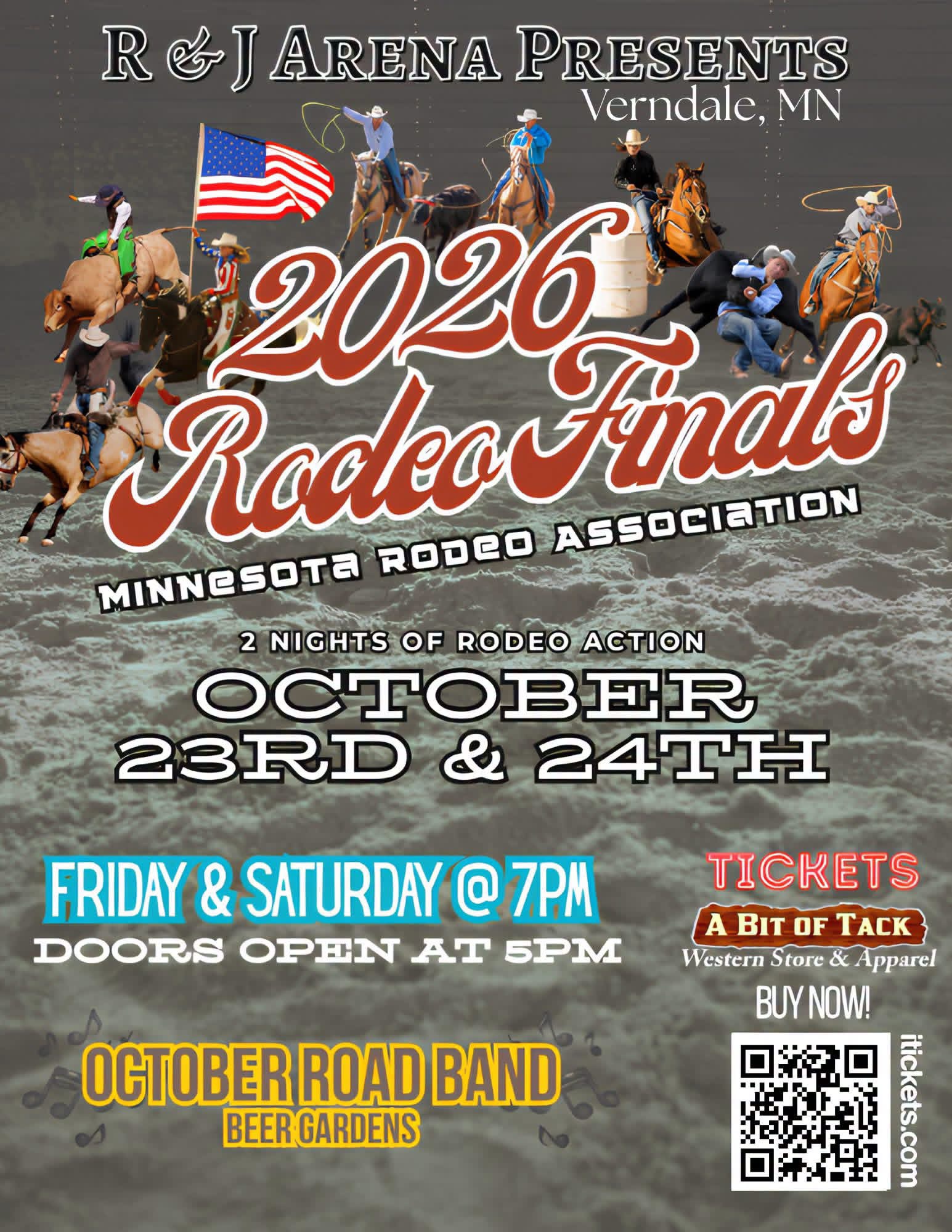 Rodeo tickets available at A bit of tack or online at itickets.com