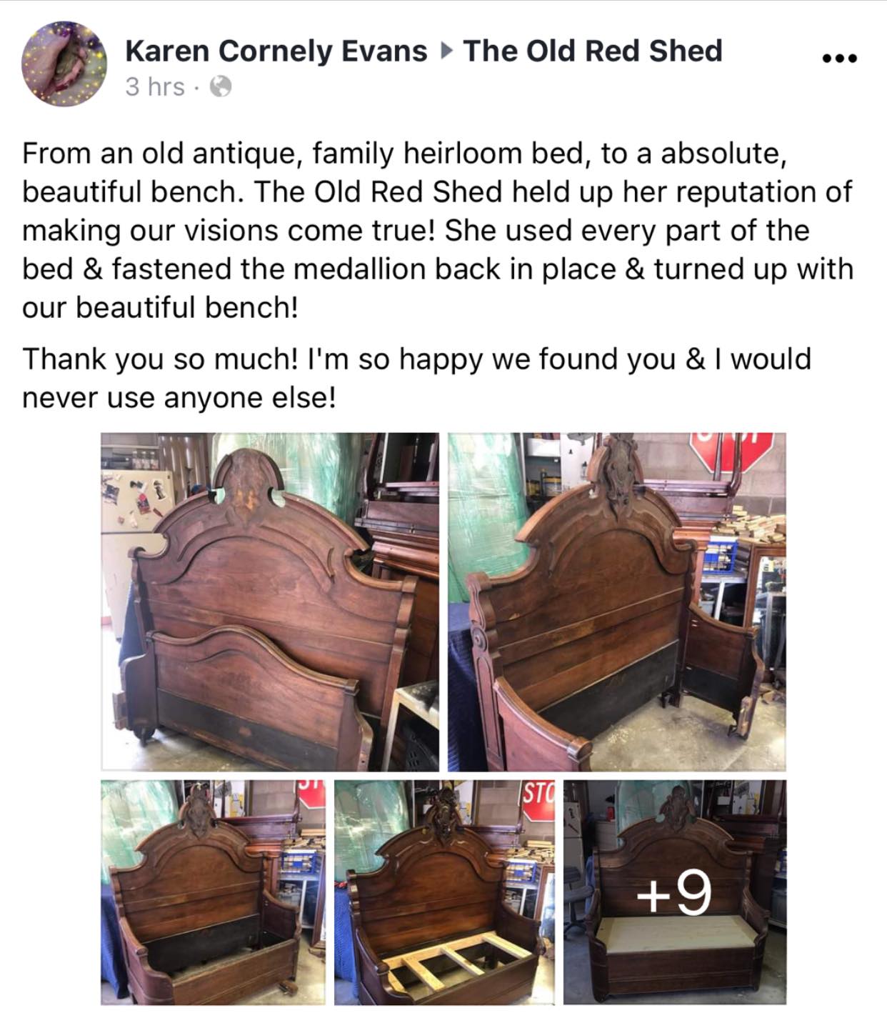 Good Morning 😃 This 100+ year old... - The Old Red Shed | Facebook