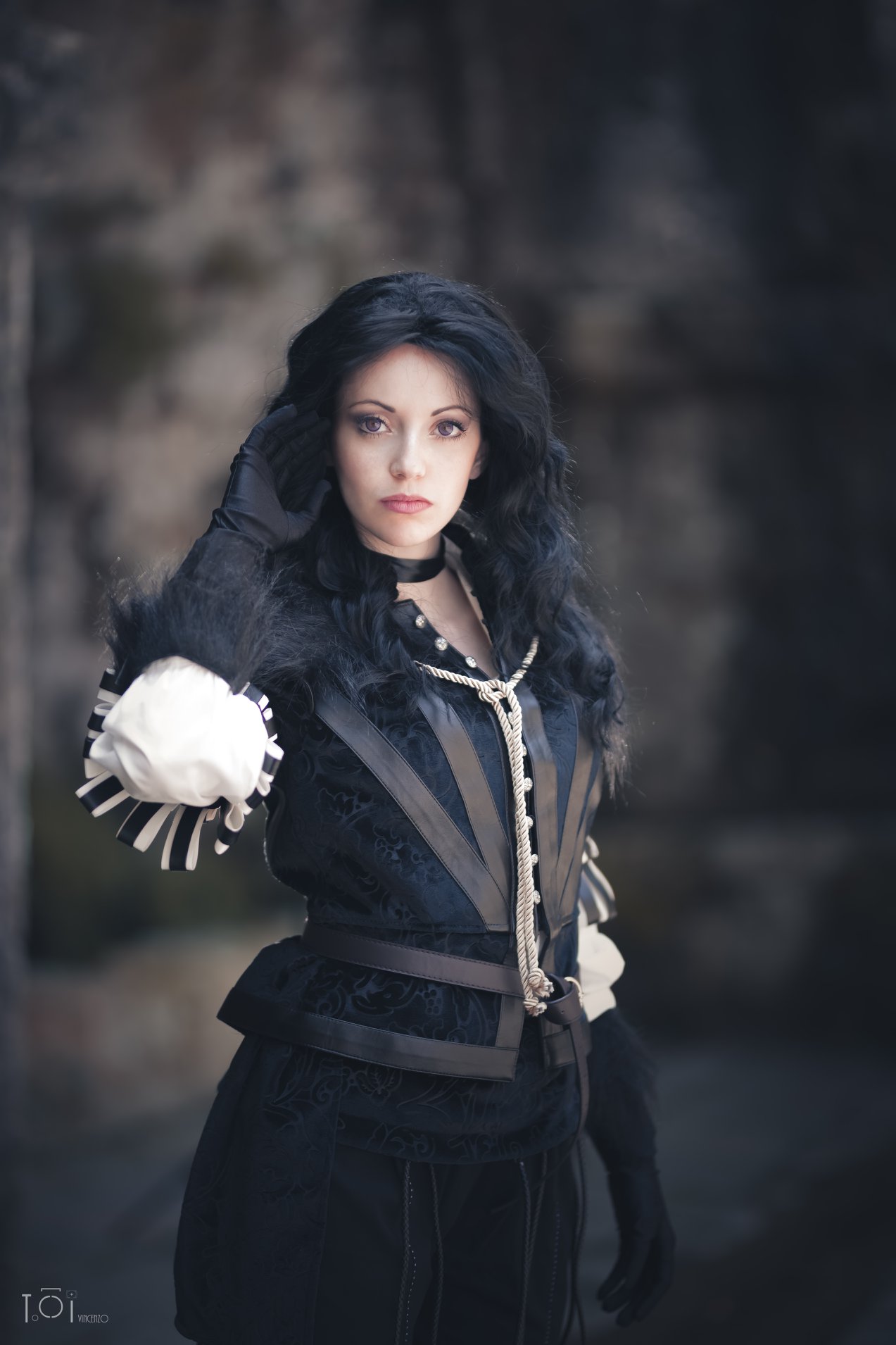 yennefer black dress 💕 Cosplayer: Fiore di Luna Wig & from Miccostumes 📸: vincenzo.tocci_photography (IG) #cosplay #miccostumes #yennefer #thewitcher Mumuleo Quinceanera Dresses - up detailing at the YGroup_SCUltimateDressPants Select your size:6