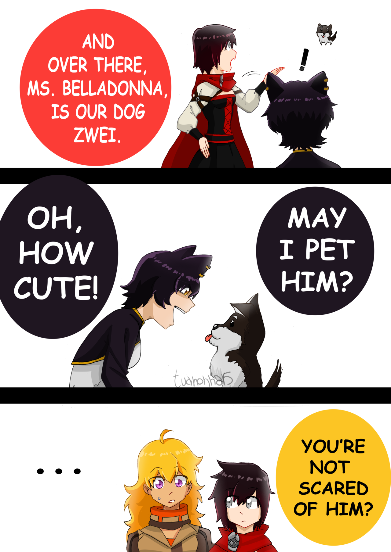 Yes, Blake is just weird. That's... - RWBY: Remnant's Finest | Facebook