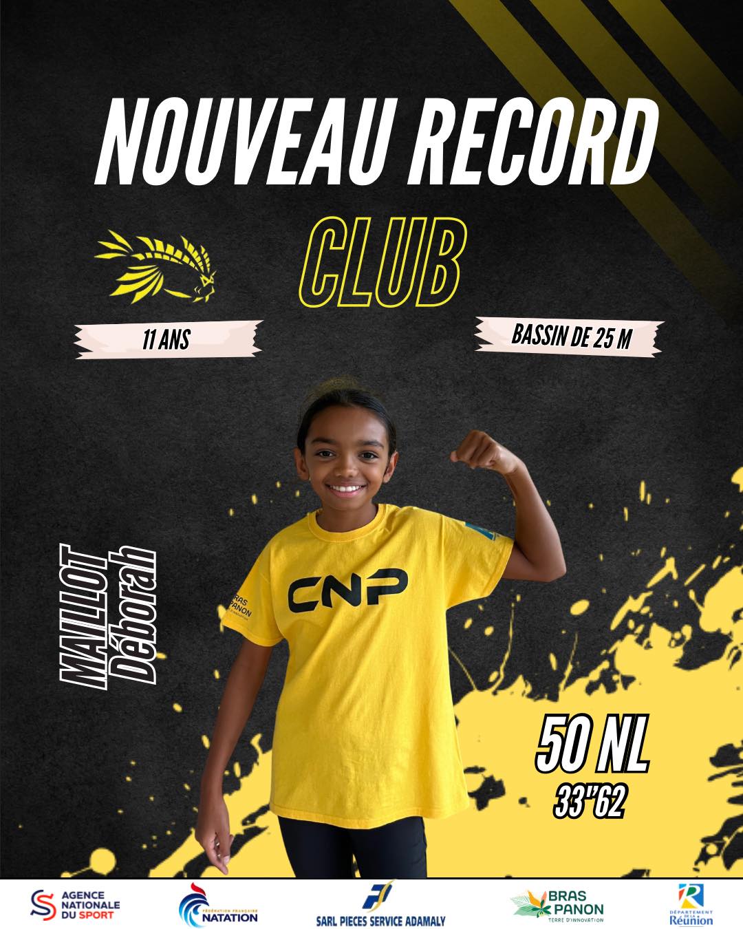 CNP - 🏆 Mise à l’honneur nageuse 🏆 À l’occasion du Meeting de Noël du ...
