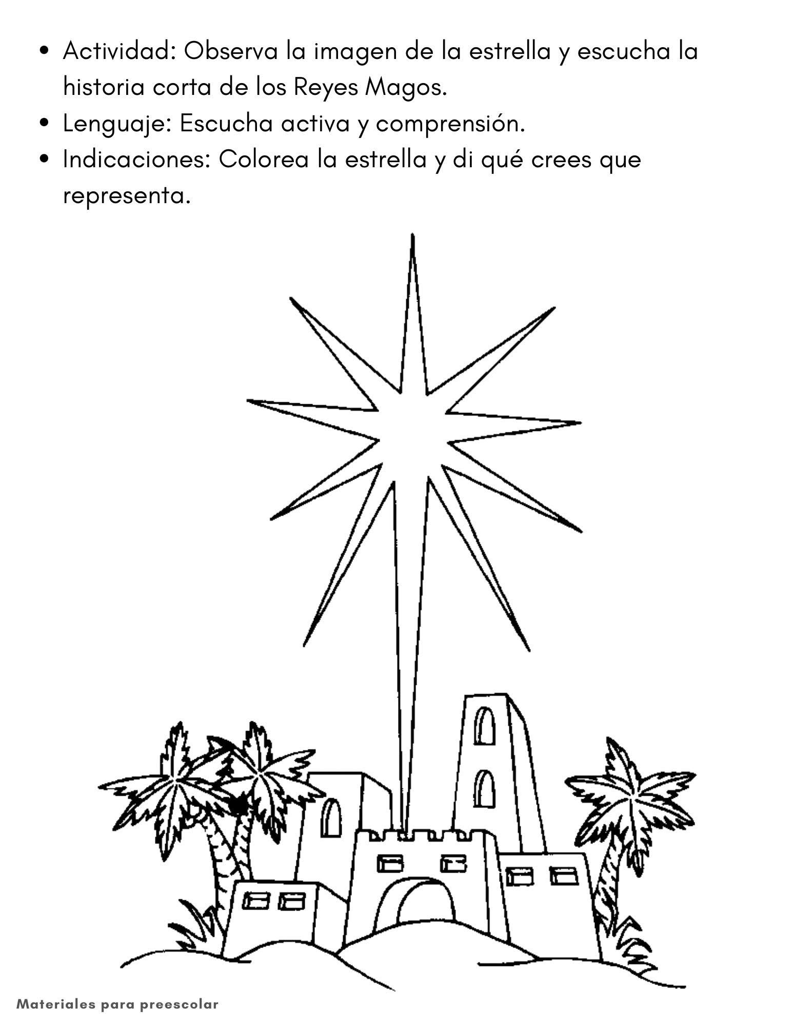 ⭐️Proyecto ABJ: “La estrella... - Materiales para preescolar | Facebook