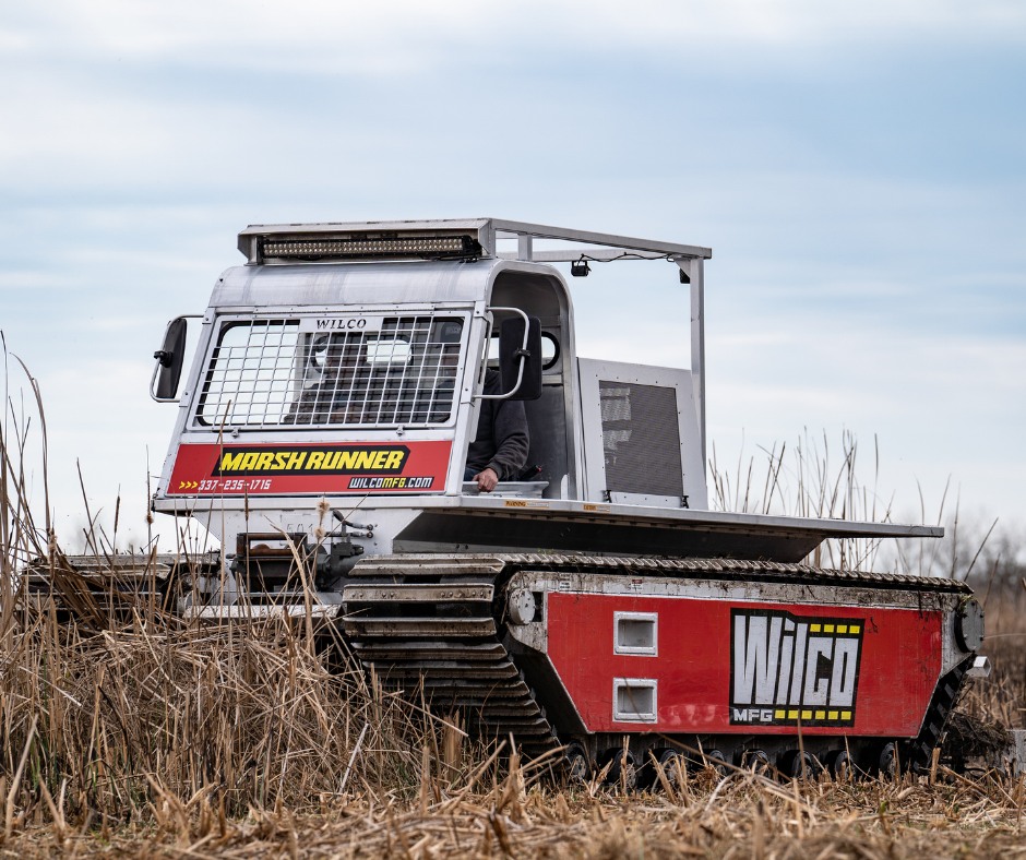 Our Marsh Runner cutter attachment... - Wilco Manufacturing