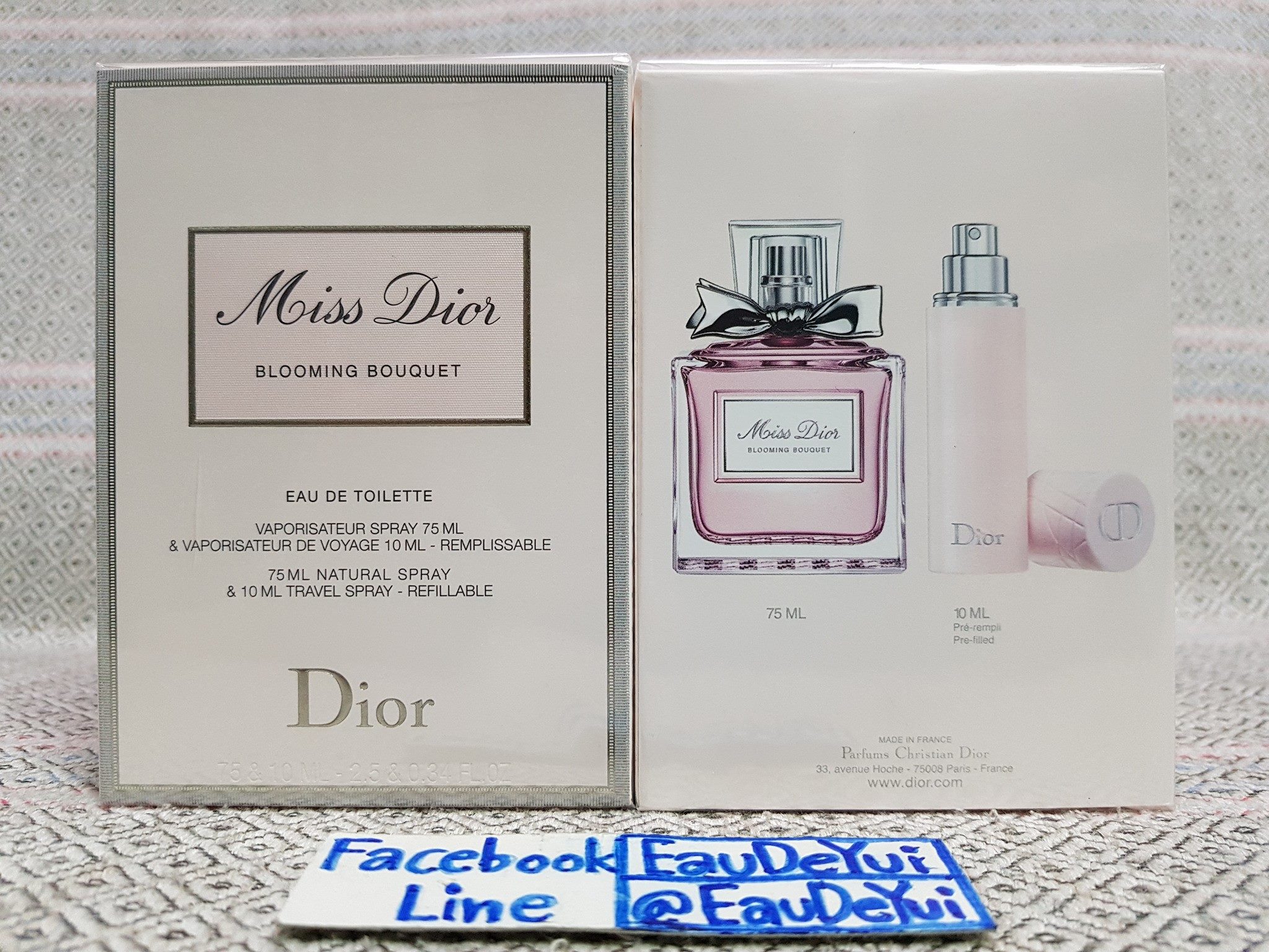 Set ใหม่ล่าสุด ปี2018 Miss Dior Blooming Bouquet 3799฿!!!! 1. 75ml 