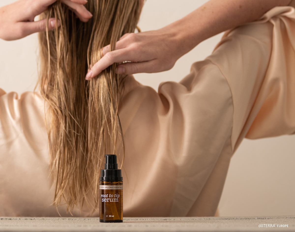 BACK IN STOCK! The doTERRA Salon Essentials Root To Tip Serum® is