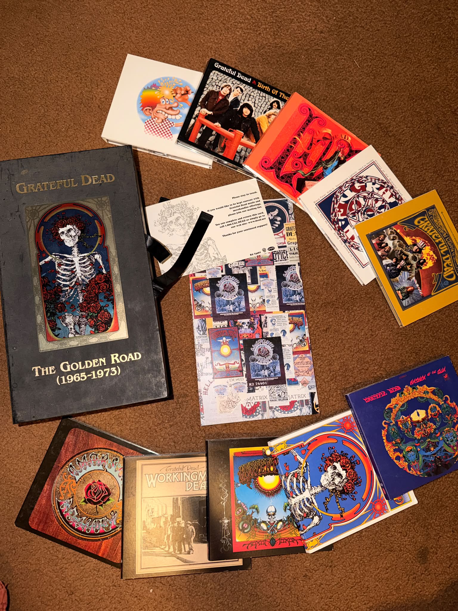 Vintage Grateful Dead The Golden Road complete CD box set for sale