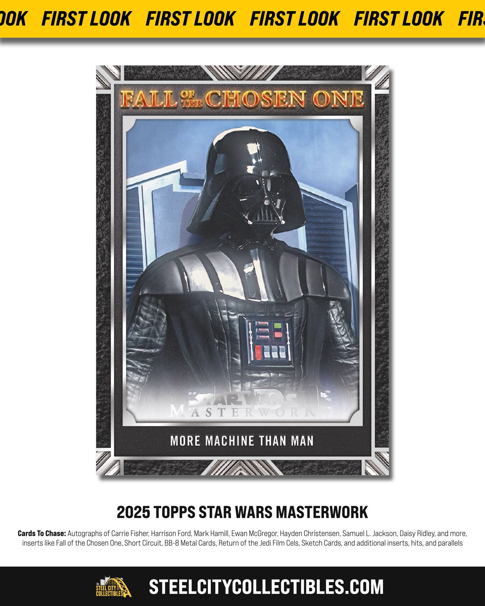 2025 Topps Star Wars Masterwork chase autographs revealed