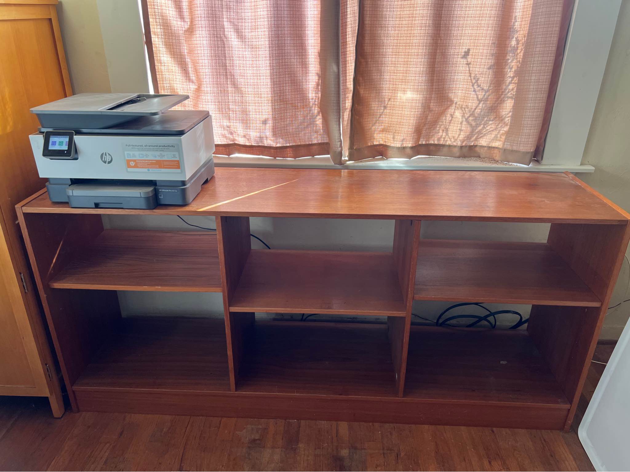Scandinavian danish mid century open bookshelf for records or books ...
