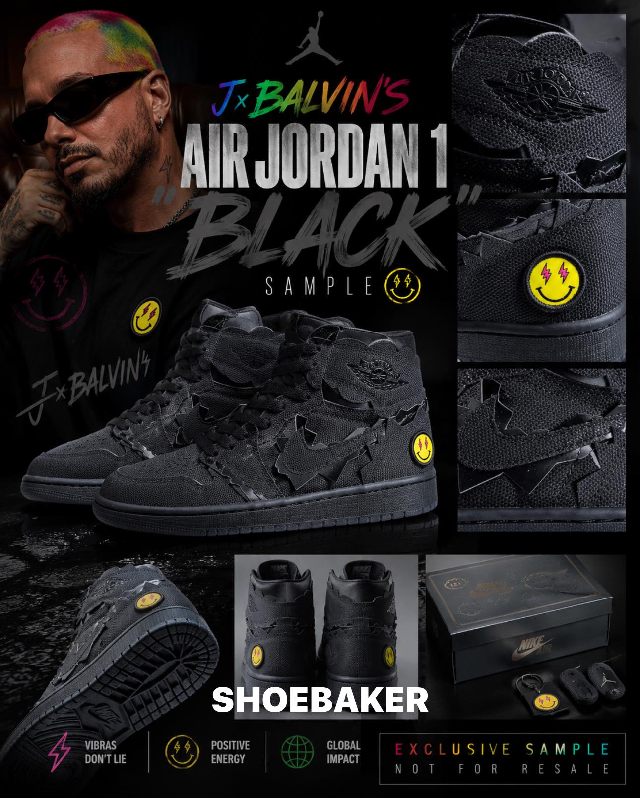 J Balvin's Air Jordan 1 