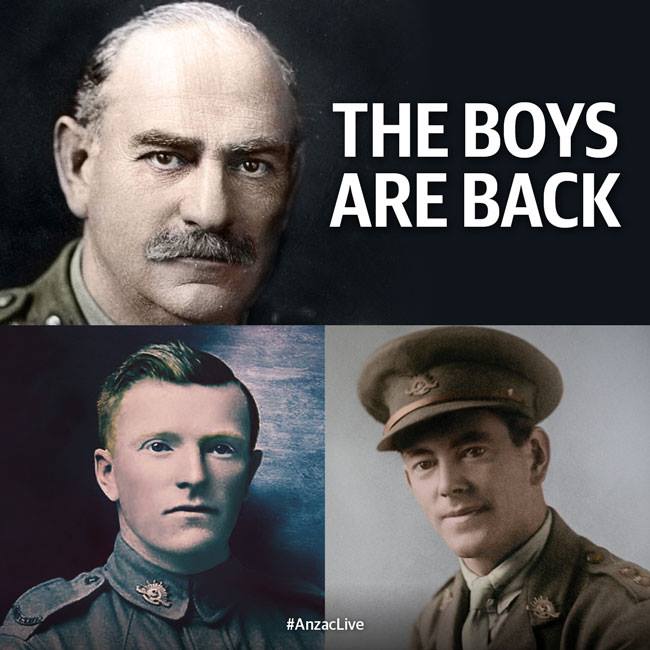 Anzac - You'll be hearing more about our old mates John Monash, Hector ...