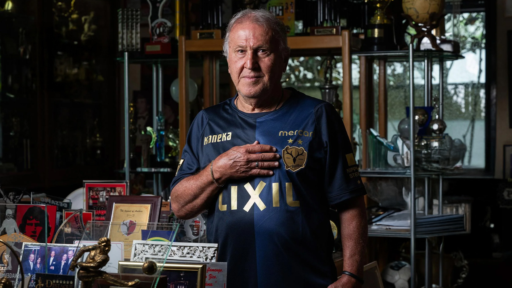 A commemorative Kashima Antlers 35th Anniversary kit has been