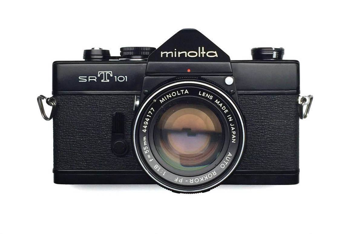 Minolta SR-T 101 camera concept design