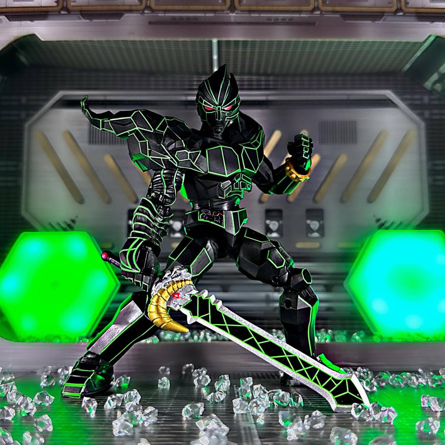 Astronema & Ecliptor! ❤️💚❤️💚 #PowerRangers #InSpace