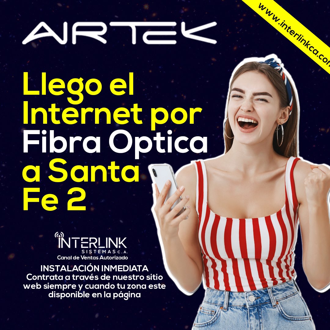 Llego el internet por fibra optica a... - Interlink Sistema | Facebook