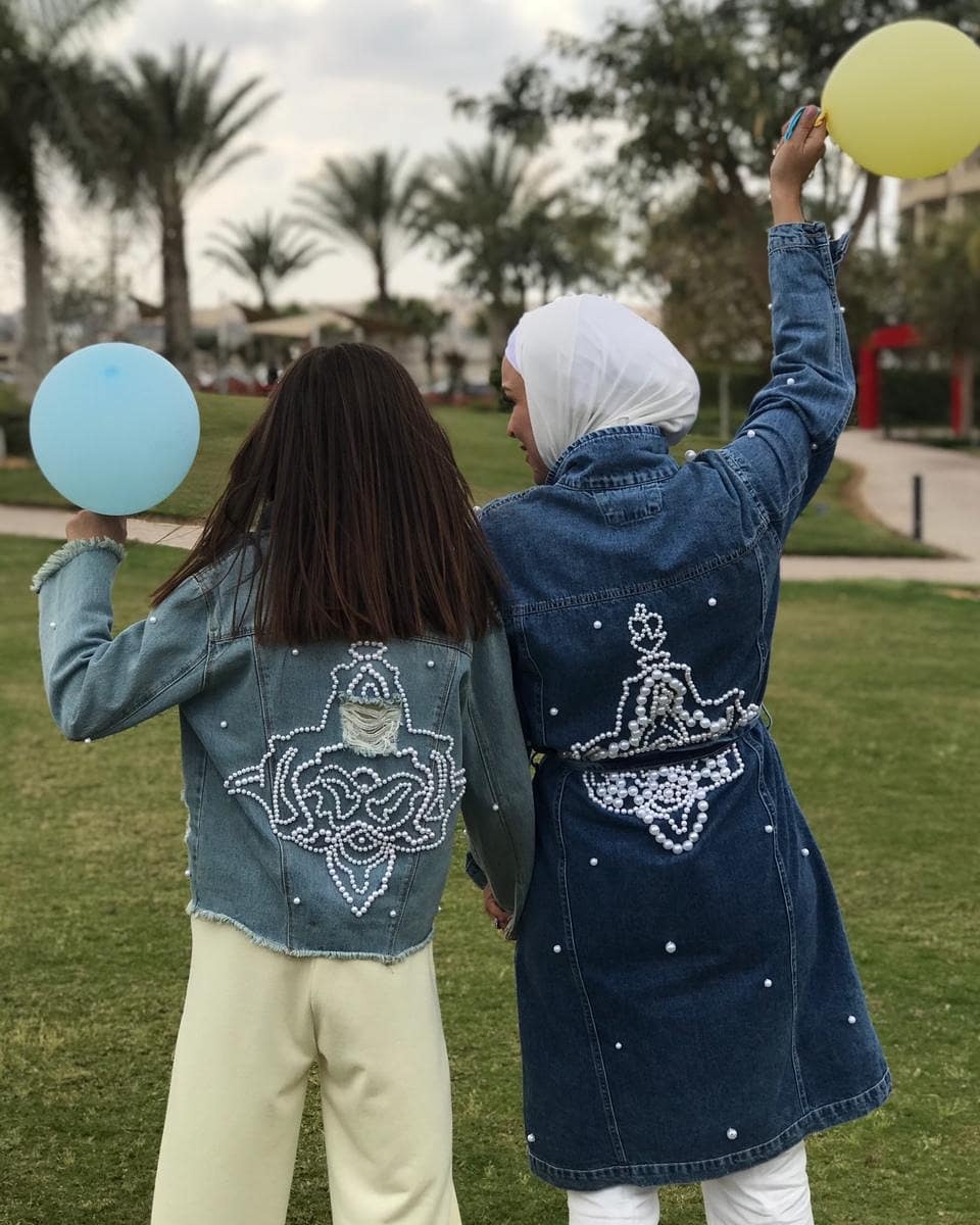 MOMMY & ME - THE ONE & ONLY😍🤩😍 @emanreyad AND HER LITTLE...