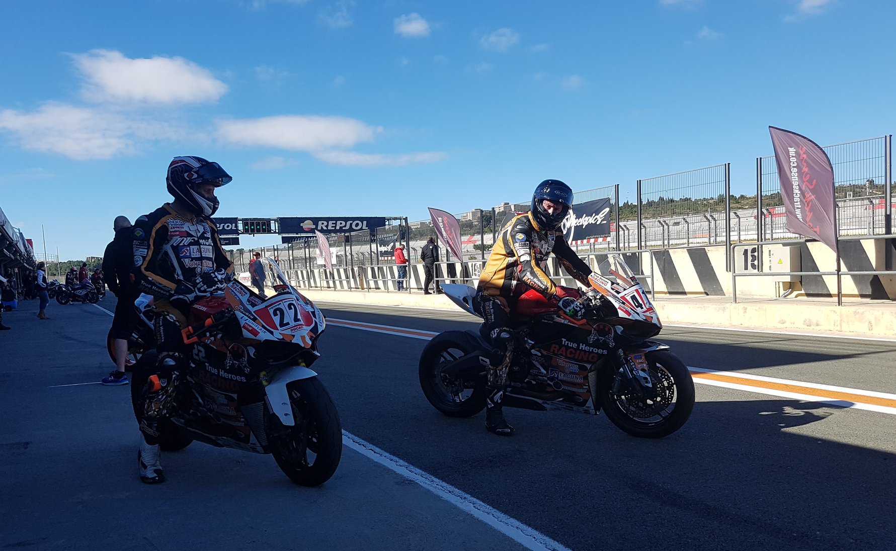 Here's a few more images from the... - True Heroes Racing