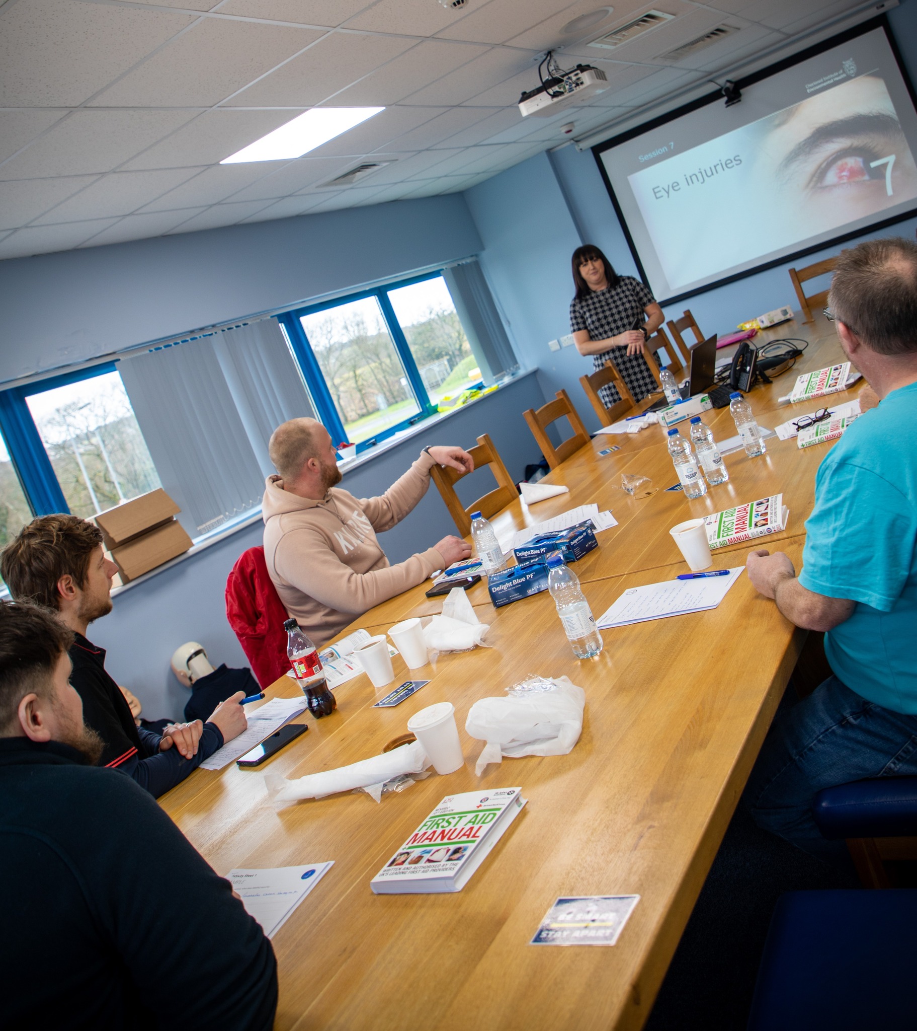 Castell Howell - First Aid training continues across the...