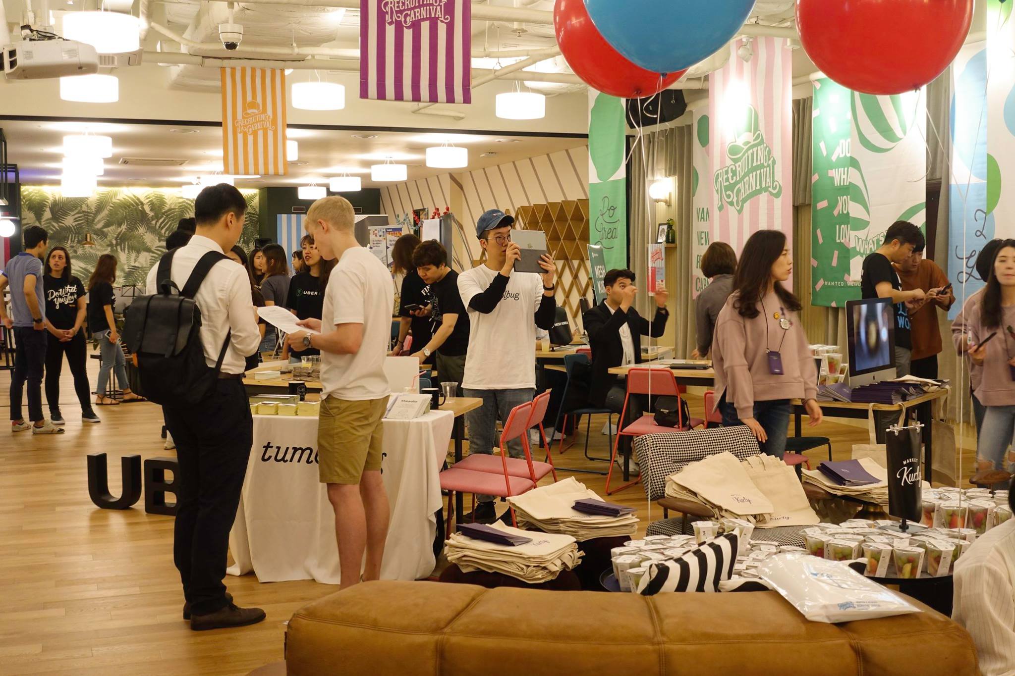 WeWork - Event Recap _ WeWork X Wanted Recruiting Festival... | Facebook