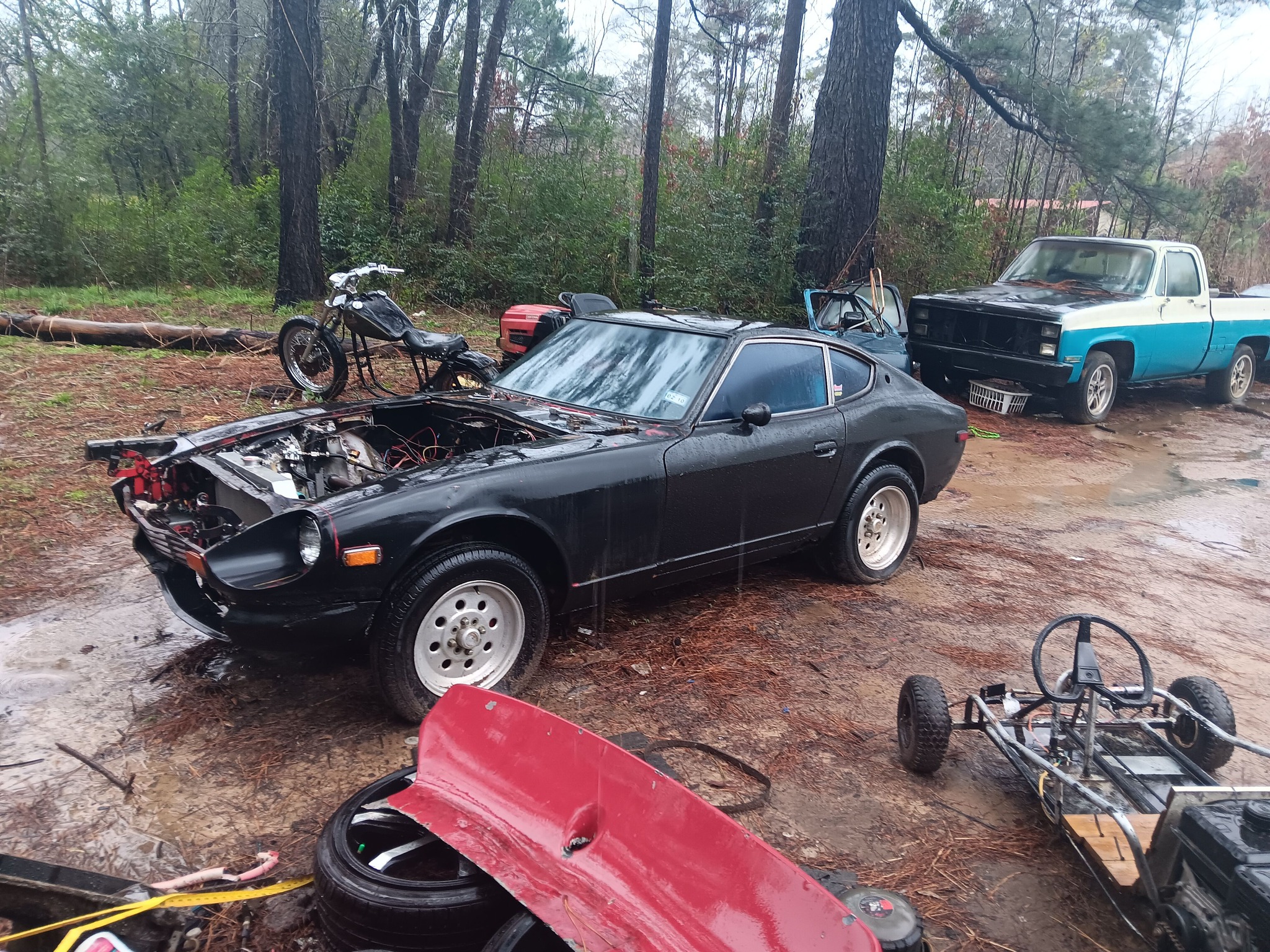 Datsun 280zx ZXR for sale with whale tail rear spoiler