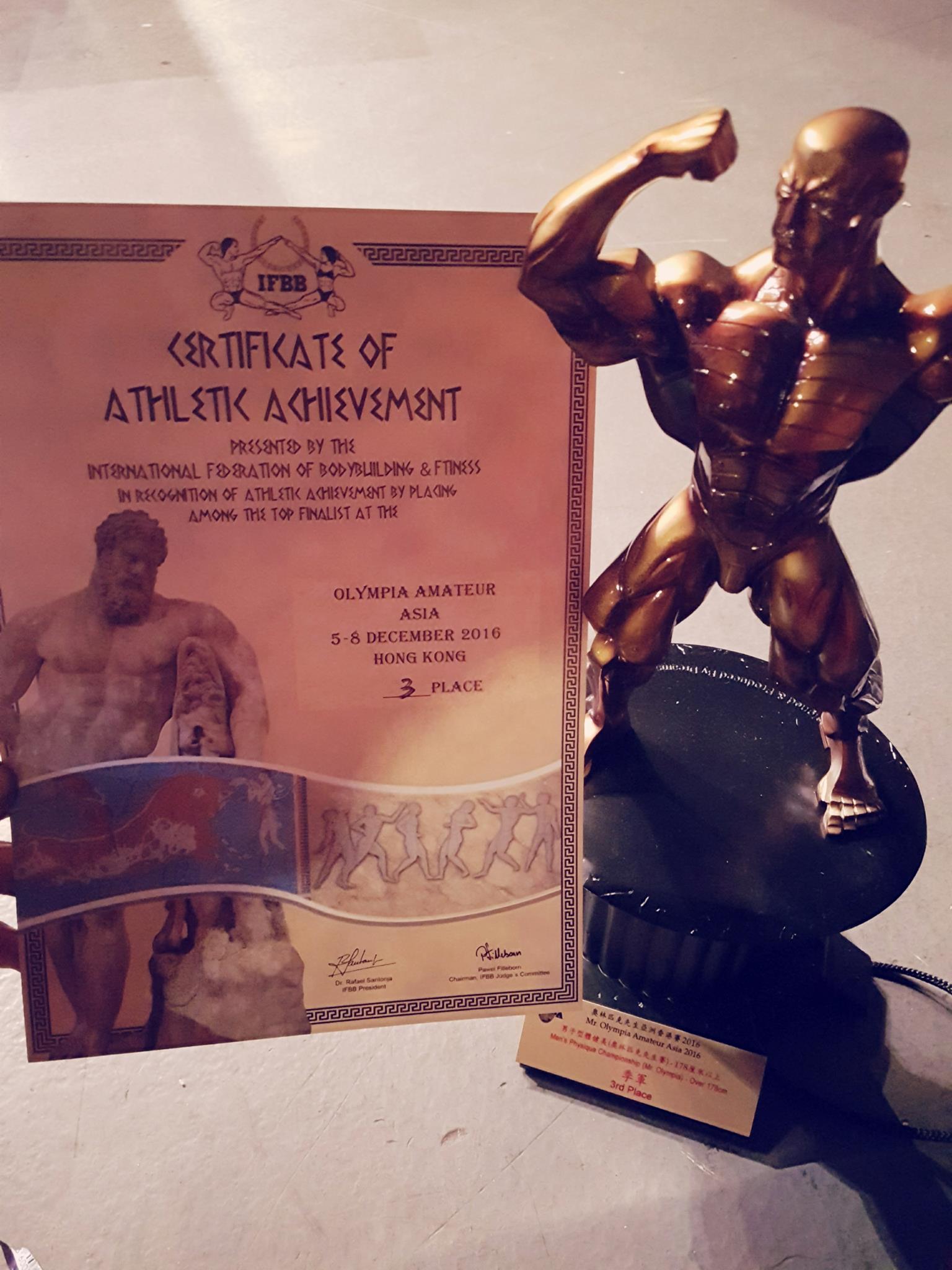 筋肉爸爸jz 今日結果出來ifbb 2016 Mr Olympia Amateur Asia Facebook
