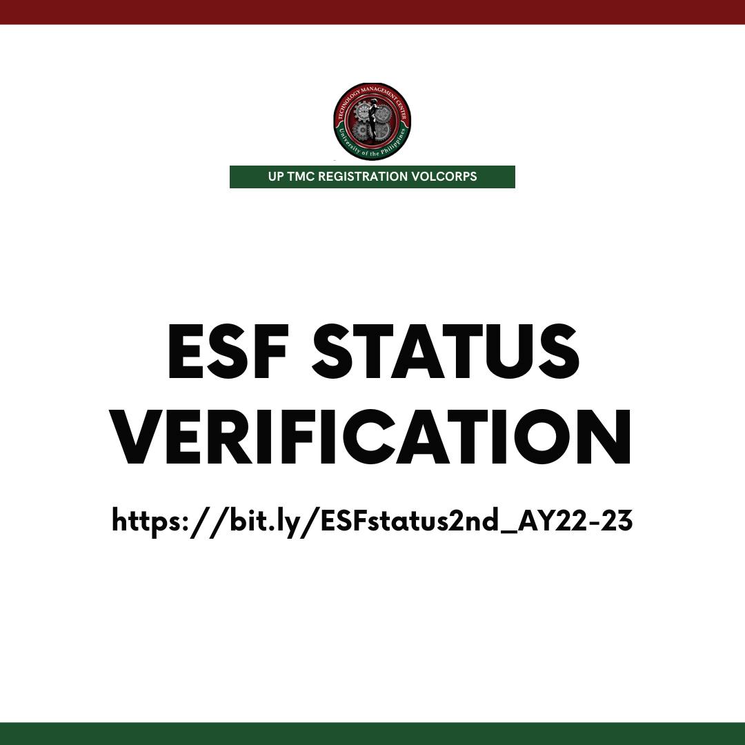 UP - [ESF STATUS VERIFICATION] Updated ESF Status as per 15 Oct 2022 ...