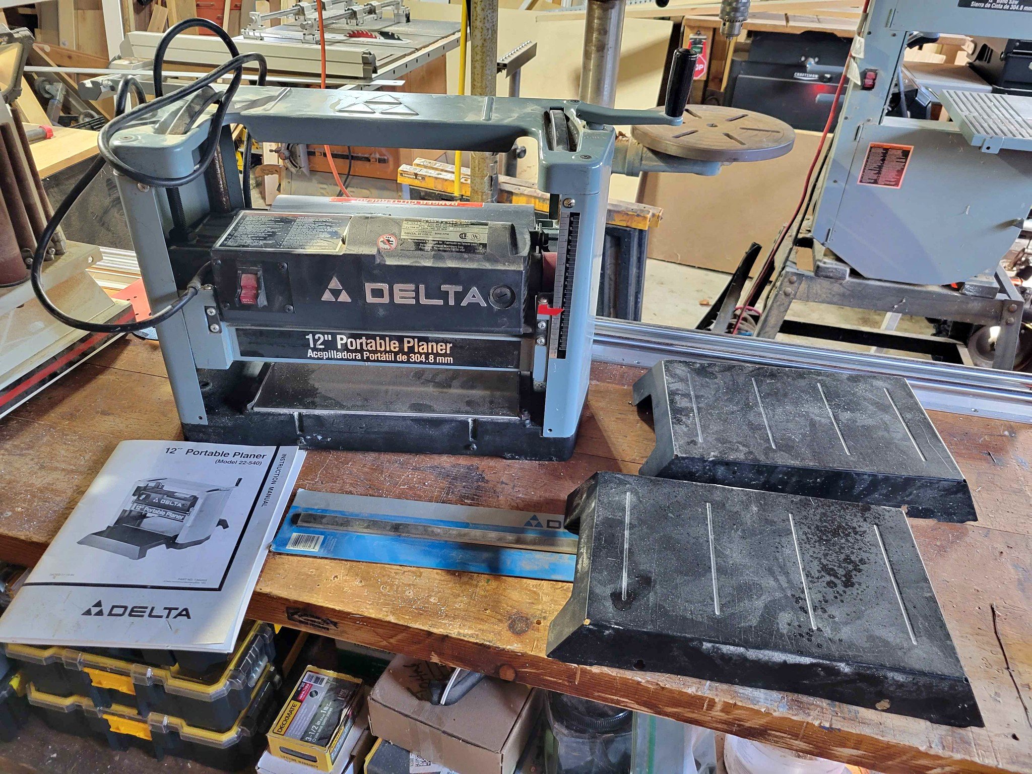 Delta 22-540 portable planer - Planers - Ashland, Massachusetts ...