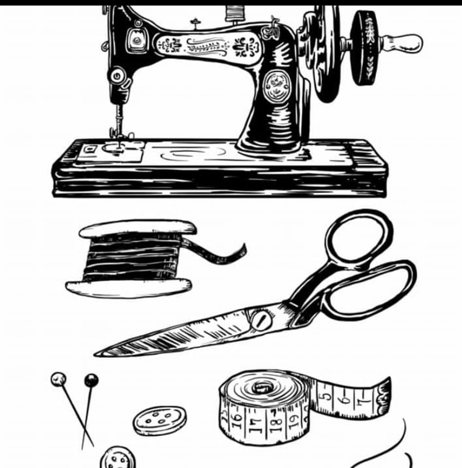 Cutting the batik sleeves #sewing#cutting | Rabiatul Adawiyah
