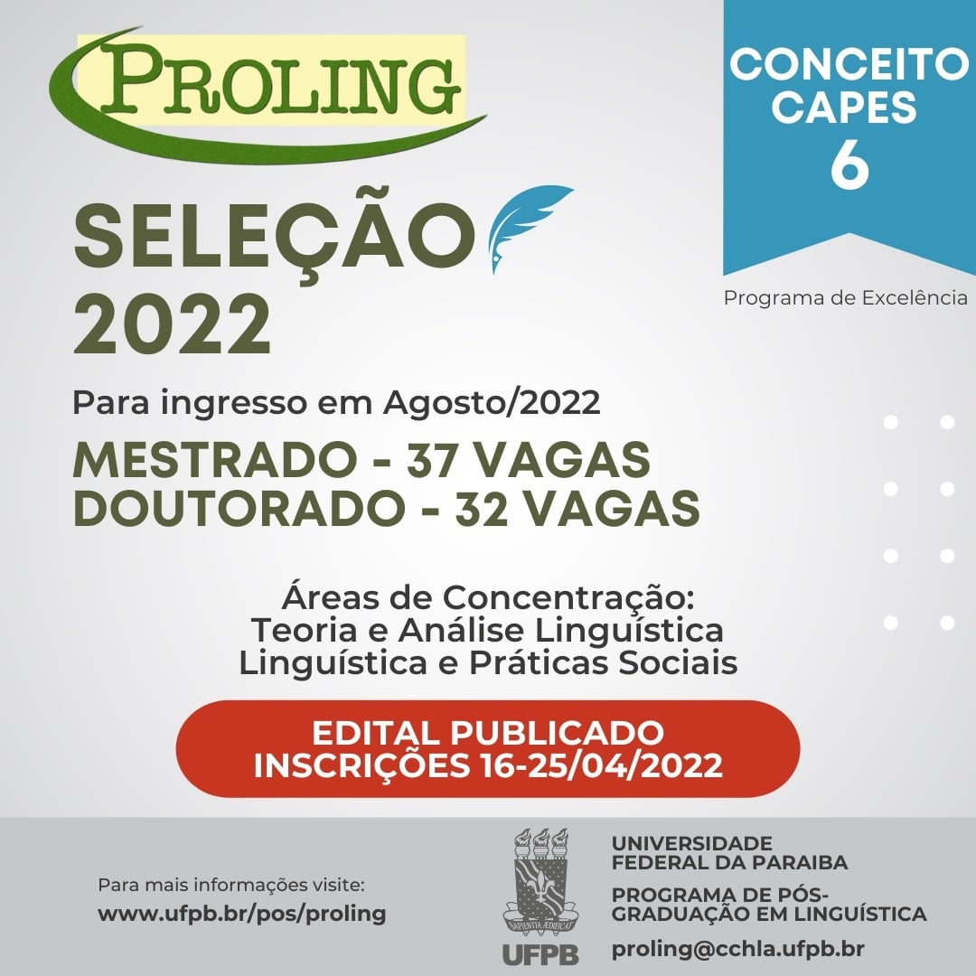 Proling UFPB | João Pessoa PB