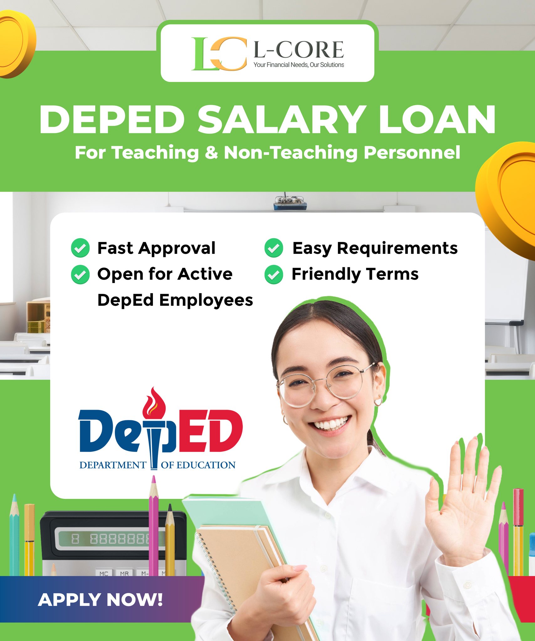 📚 DepEd Teaching &... - L-Core Lending Investor Inc. | Facebook