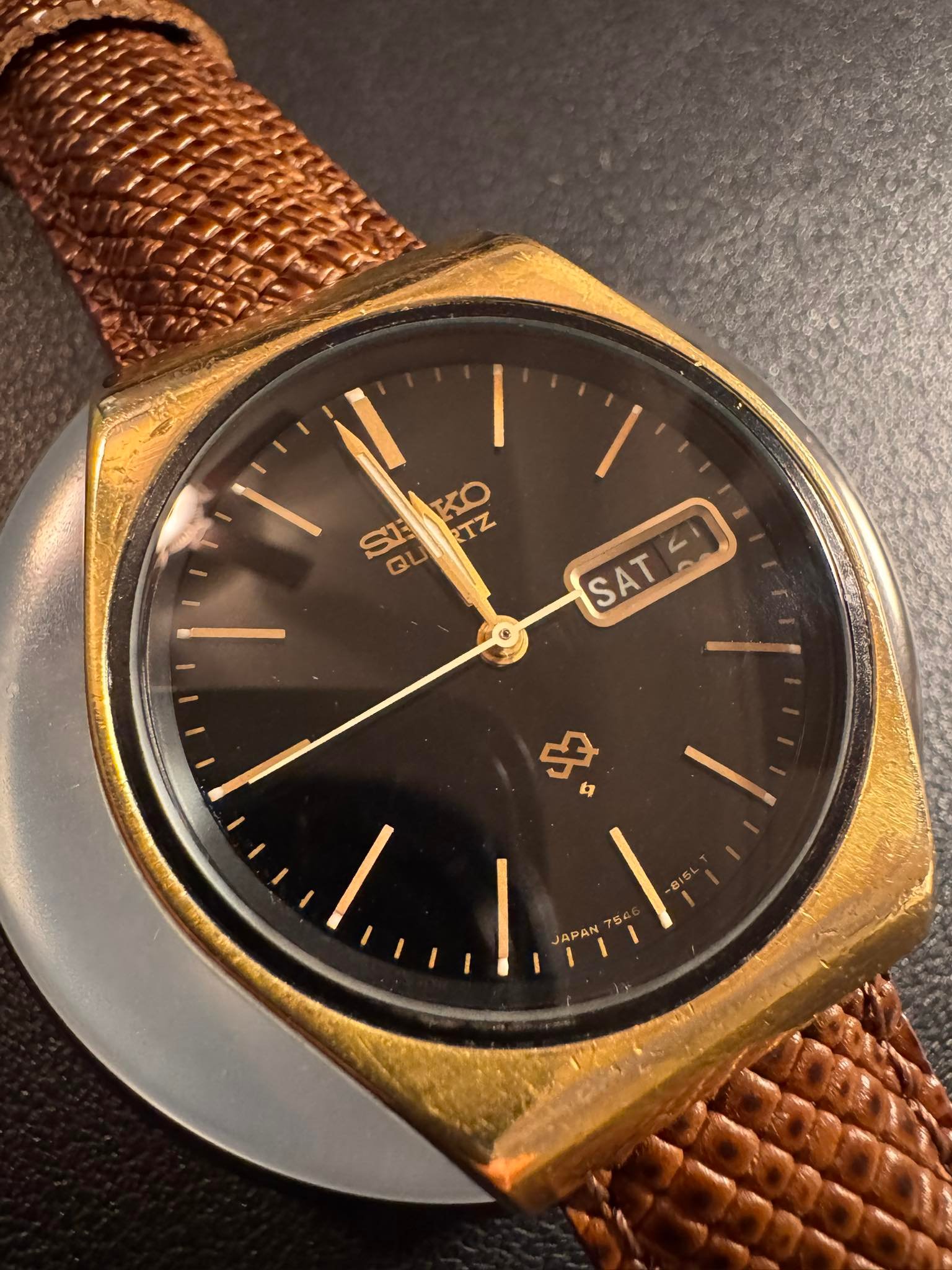 Just finished restoring this 1978 Seiko Quartz Ref: 7546-812H and