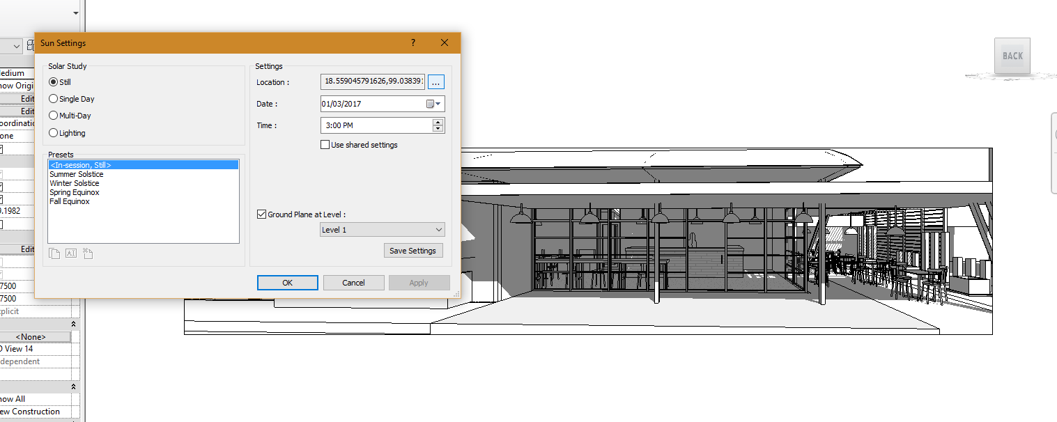 Solar Study by Revit 2017 (Model from... - BIM Revit Thailand