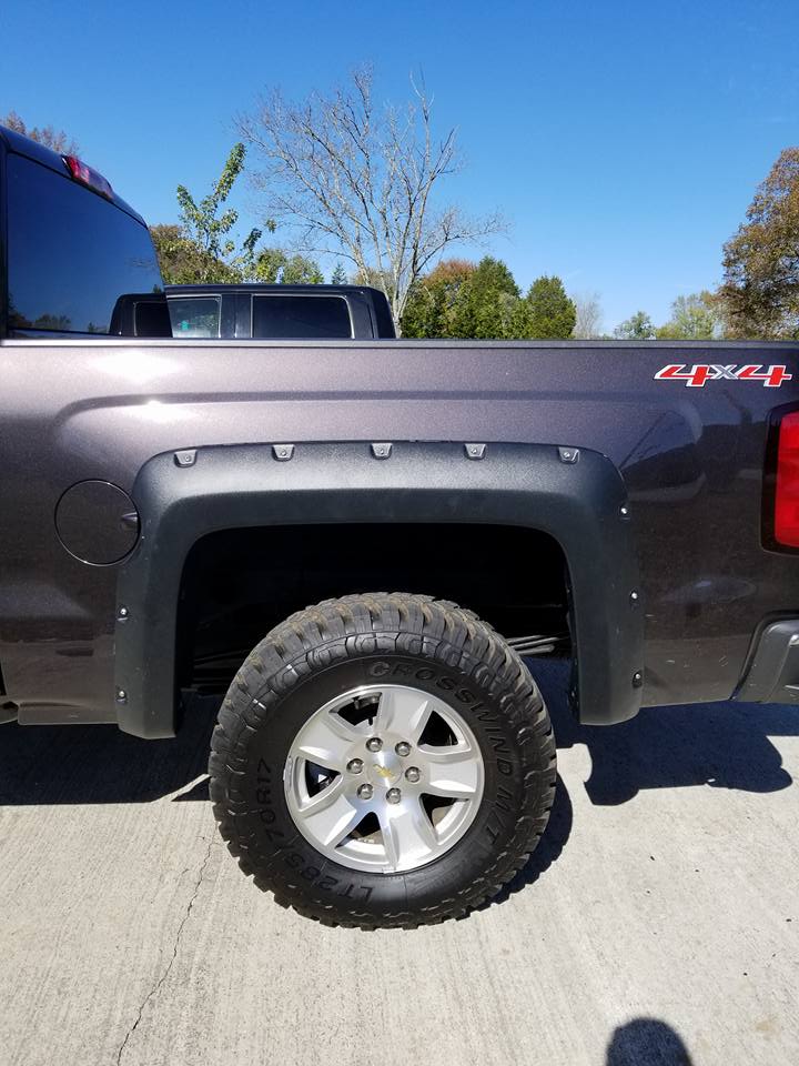 Saints Customs - Black out rims and side step bars. Really...