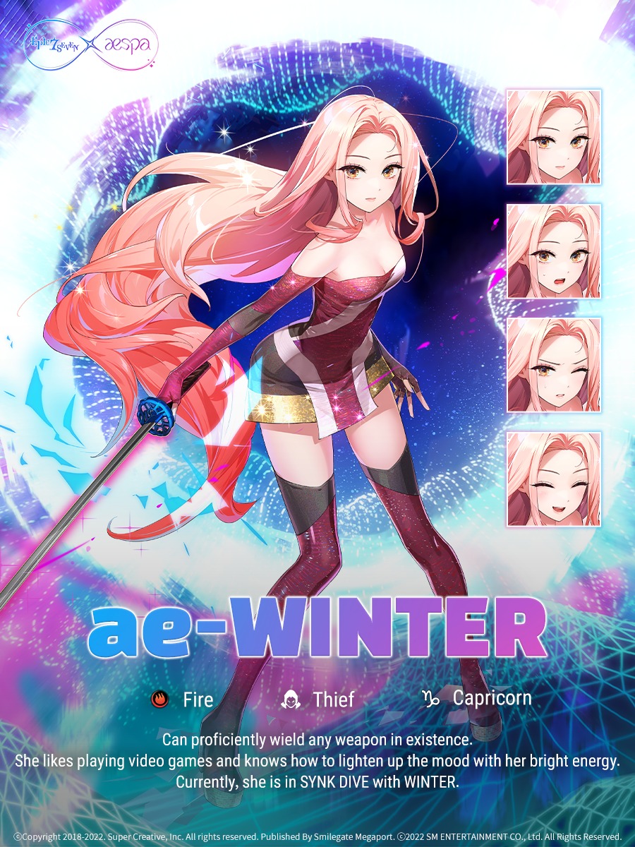 EpicSeven x #aespa Collaboration】 Entering the Seventh World