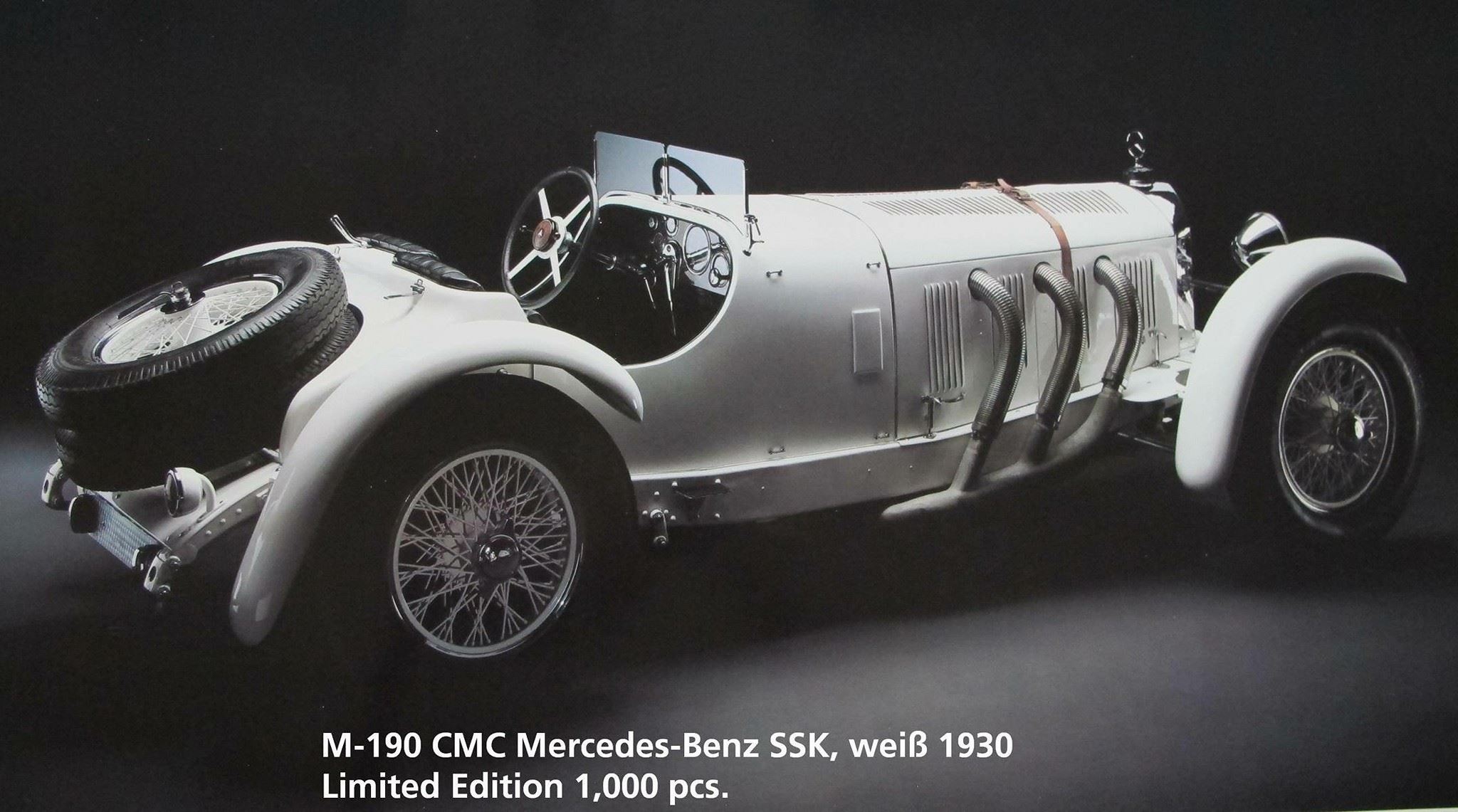 News of the day : The 1/18 CMC-MERCEDES-BENZ SSK Count Trossi
