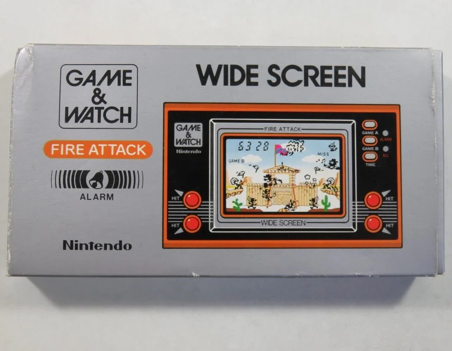 Killer - Fire Attack is a Nintendo Game & Watch game released as a