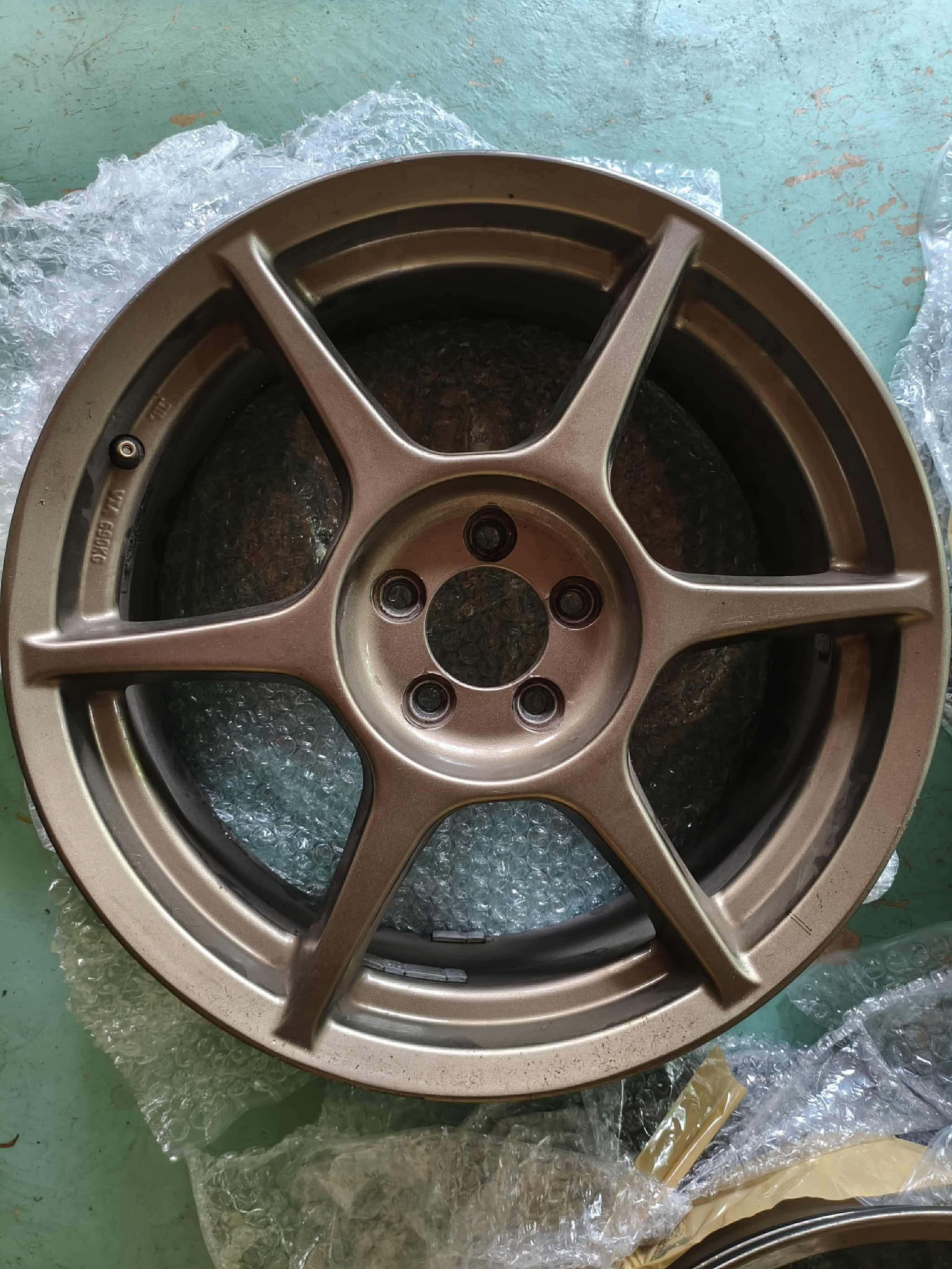 Original P1 Buddy Club Mags 17 Inches PCD 100 X 5 40K Nego