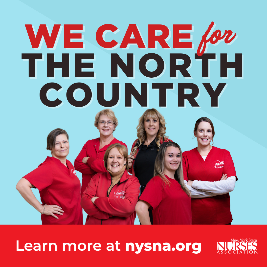 We care for the North... - New York State Nurses Association | Facebook