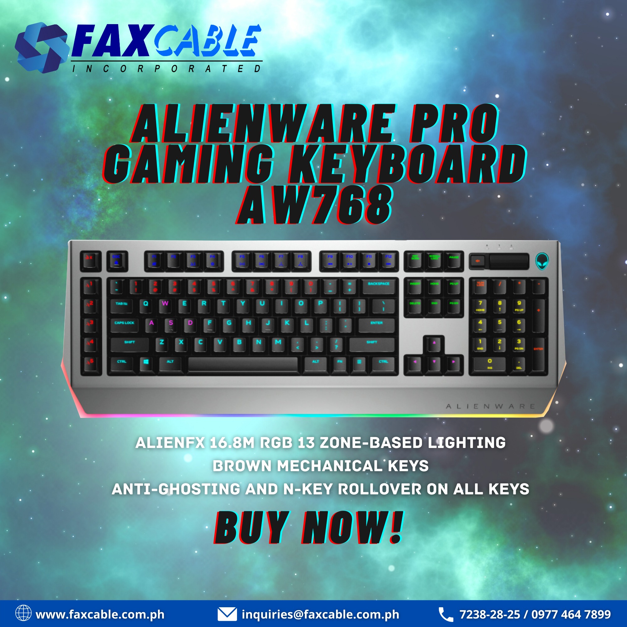 FAXCable Inc - 👽 AlienFX 16.8M RGB 13 zone-based Lighting...