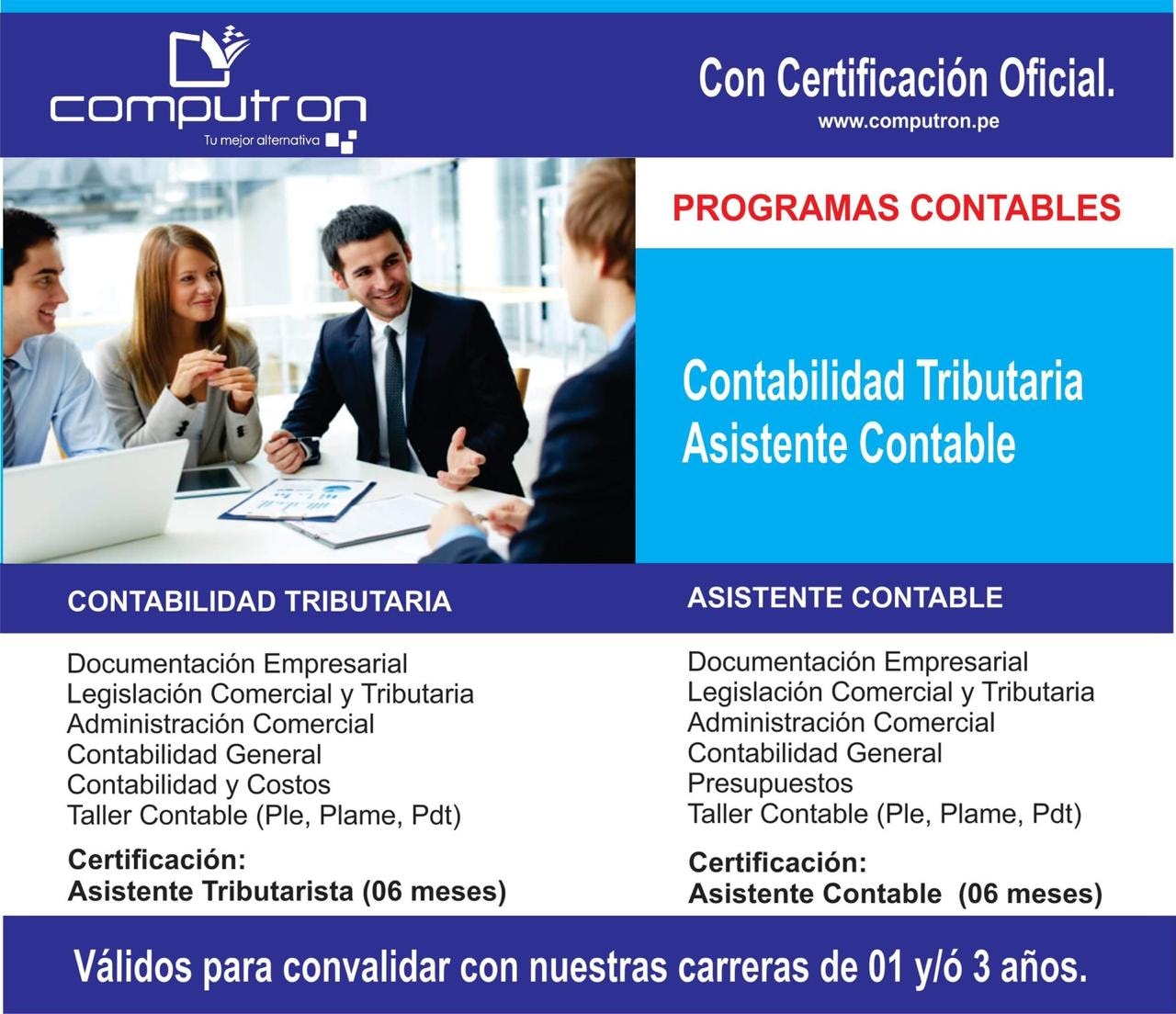 Instituto Computer Master Ica - 👨‍💼PROGRAMAS CONTABLES 👩‍💼 Duración 06 ...